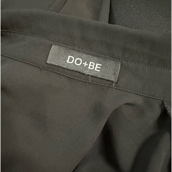 Do+Be Women’s Black Sheer Sequin Lightening Button Down Long Sleeve Top. Size S - Picture 11 of 12